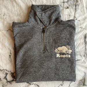 Roots Canada Original Collared Quarter-Zip Polo